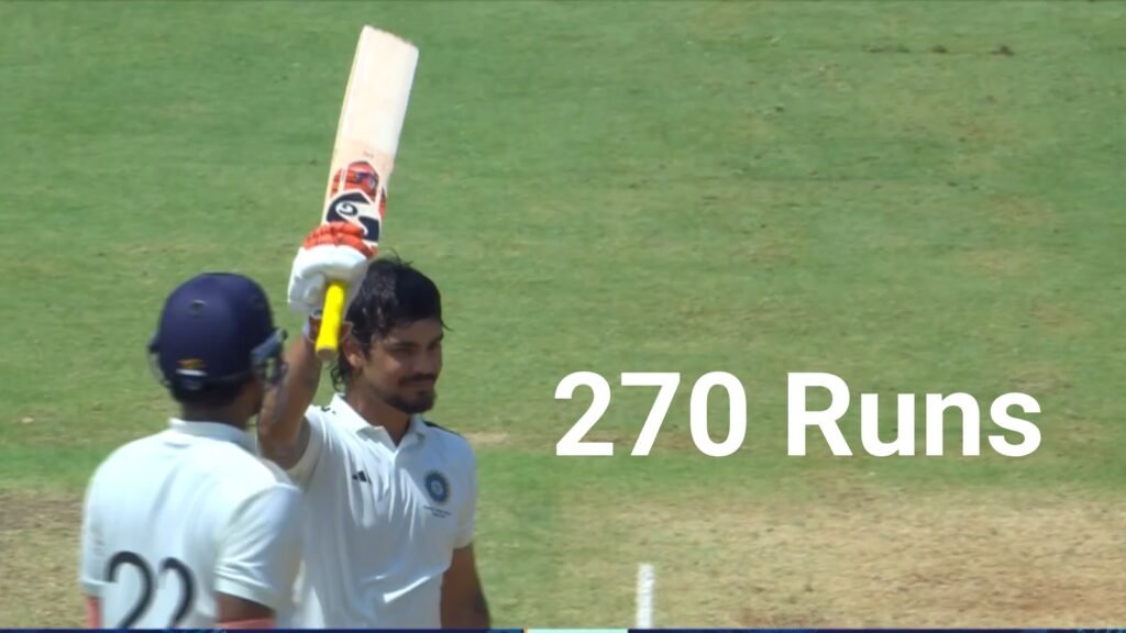 Ishan- kishan-score-270-runs in duleeptrophy final
