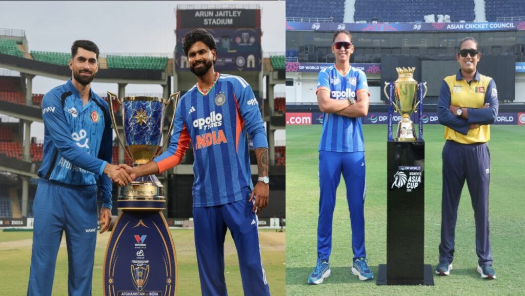 Ind vs afgan t20 and indw vs sl t20