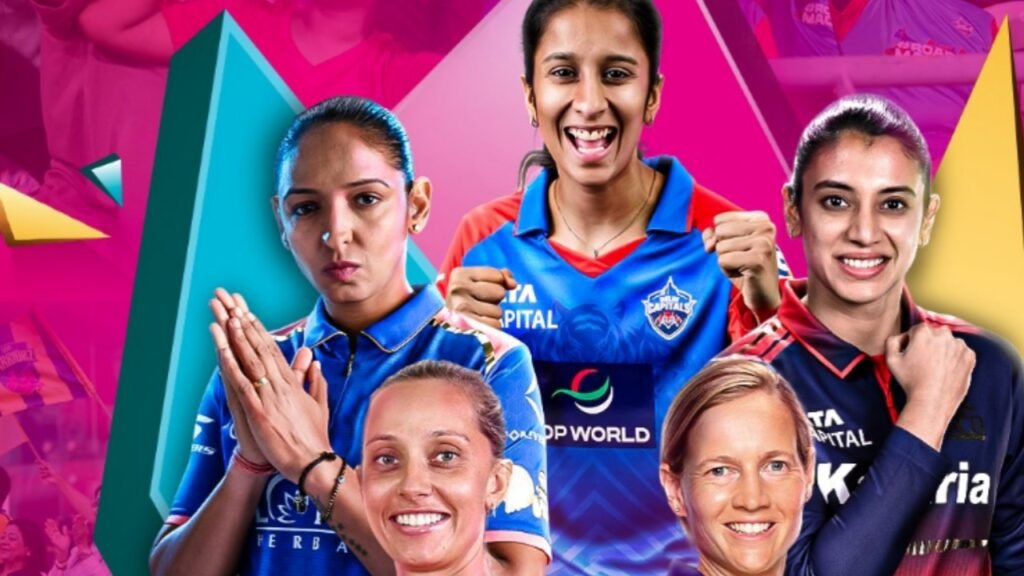 : "TATA WPL 2027 official tournament dates and player auction schedule announcement poster"