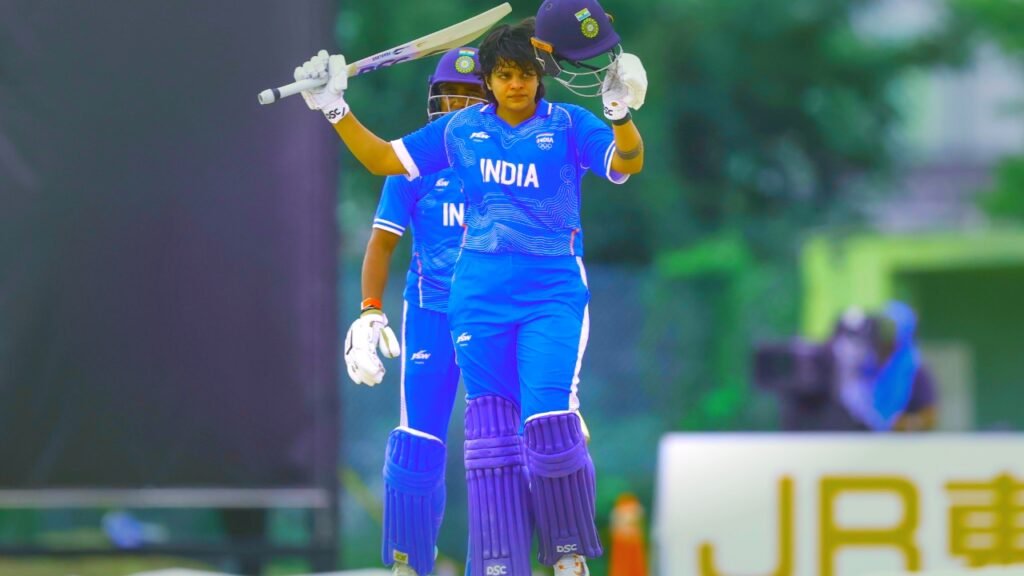 Shafali verma century in 49 balls