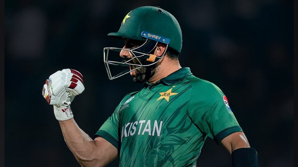 Pakistan cricket team celebrating victory against Bangladesh in the Asian Games semifinal match.